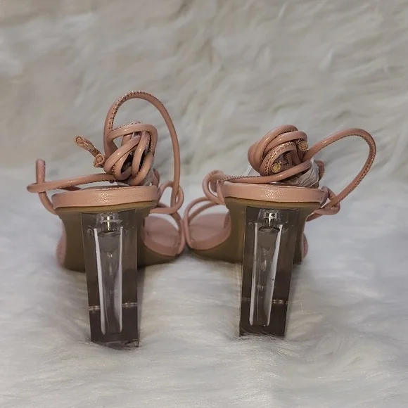 WILD PAIR Santeago Ankle-Tie Dress Sandals, Created for Macy's - Picture 3 of 7